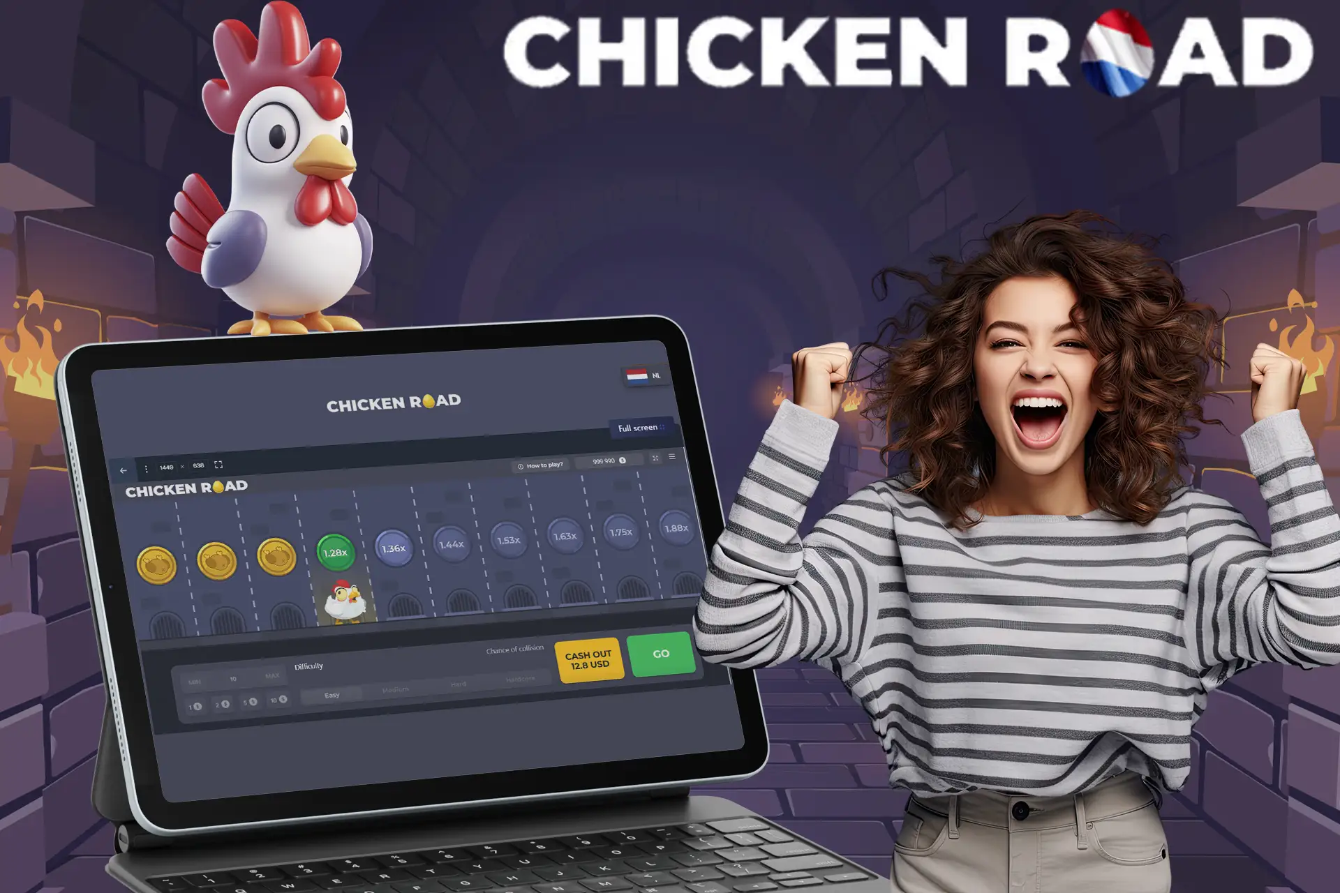 Chicken Road's hoge uitbetalingsratio zal een positieve invloed hebben op je totale winst
